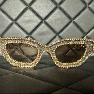 Elegant Gold and Silver Sunglasses